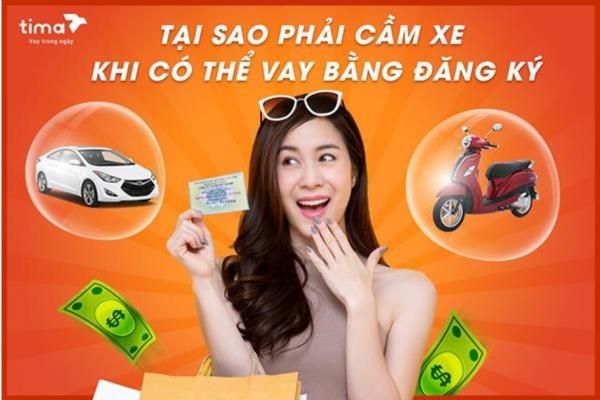 Vay tiền bằng đăng ký xe vẫn được sử dụng xe để làm phương tiện đi lại